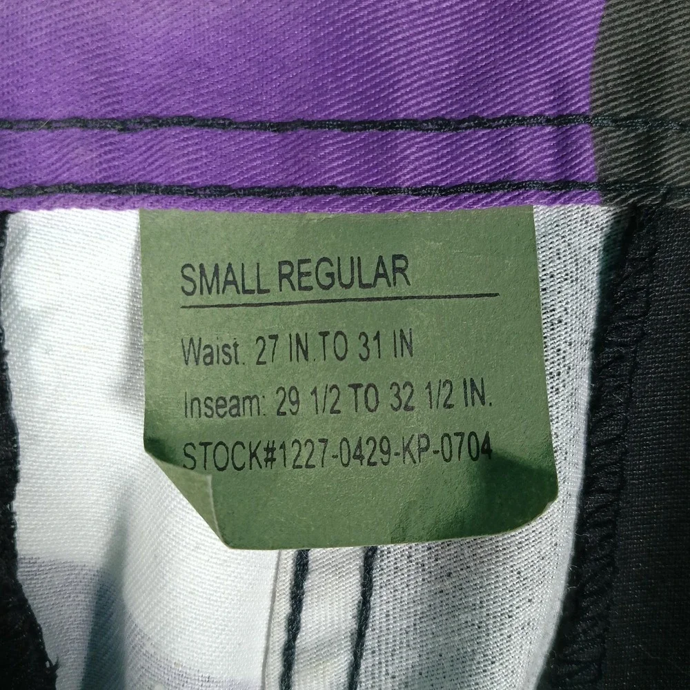 Rothco Camo Cargo Pants Men Size Small Purple Baggy Streetwear BDU